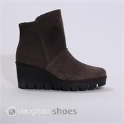 Gabor High Cut Ankle Boot Christie - Grey/suede