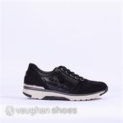 Gabor Side Zip Sneaker Henshaw - Navy