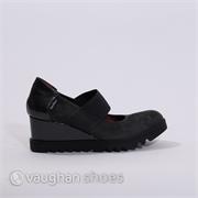 Marco Moreo Wedge Shoe With Elastic - Grey